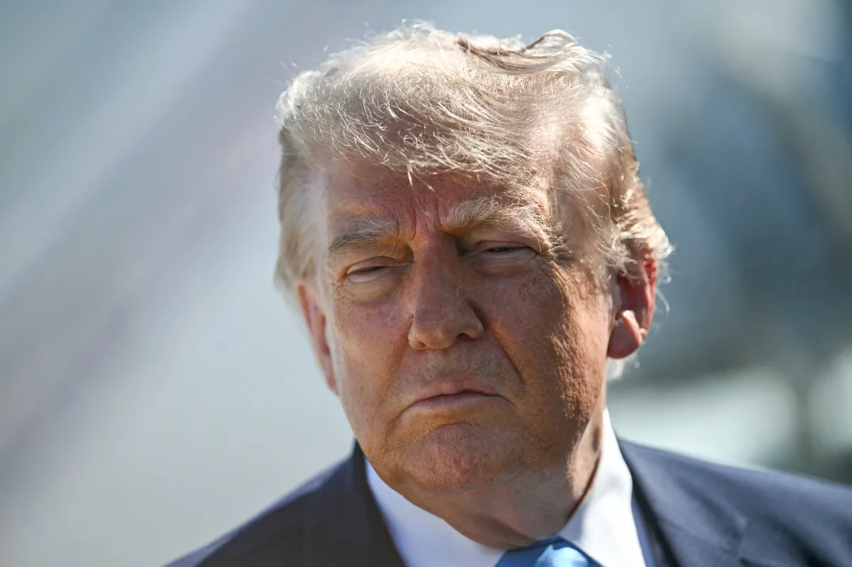 President Donald Trump, shown meeting with reporters on May 20, 2026, is getting more pushback from Republican lawmakers